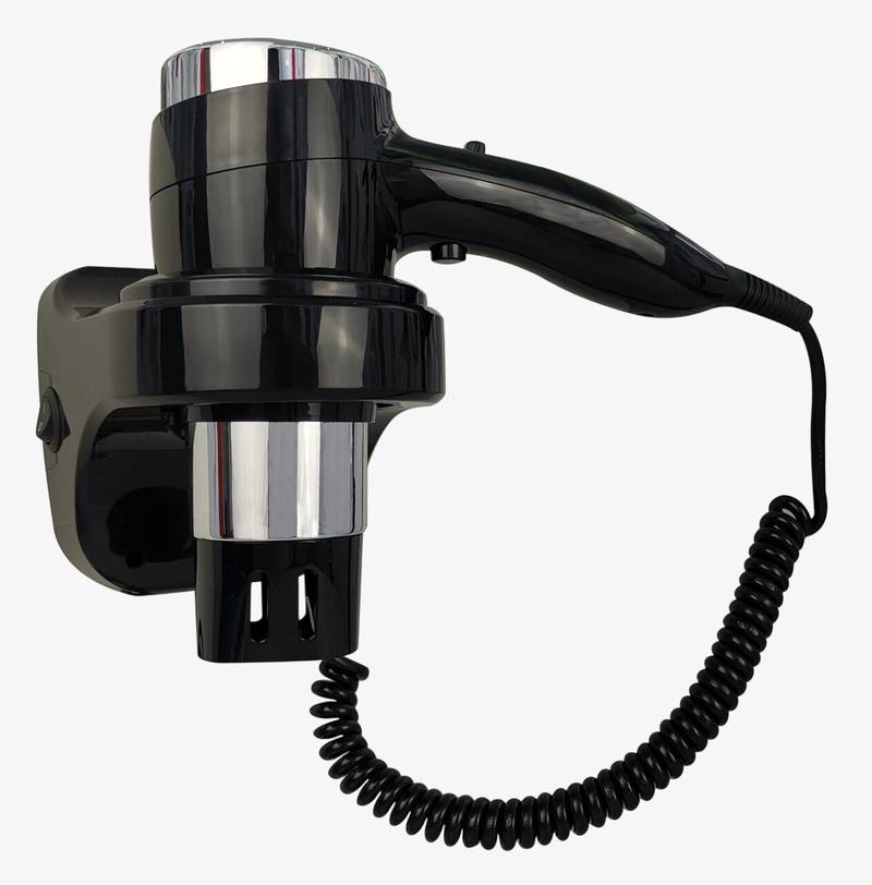 black-high-quality-hair-dryer-1600w-ebhr0008-ElriBird Europe