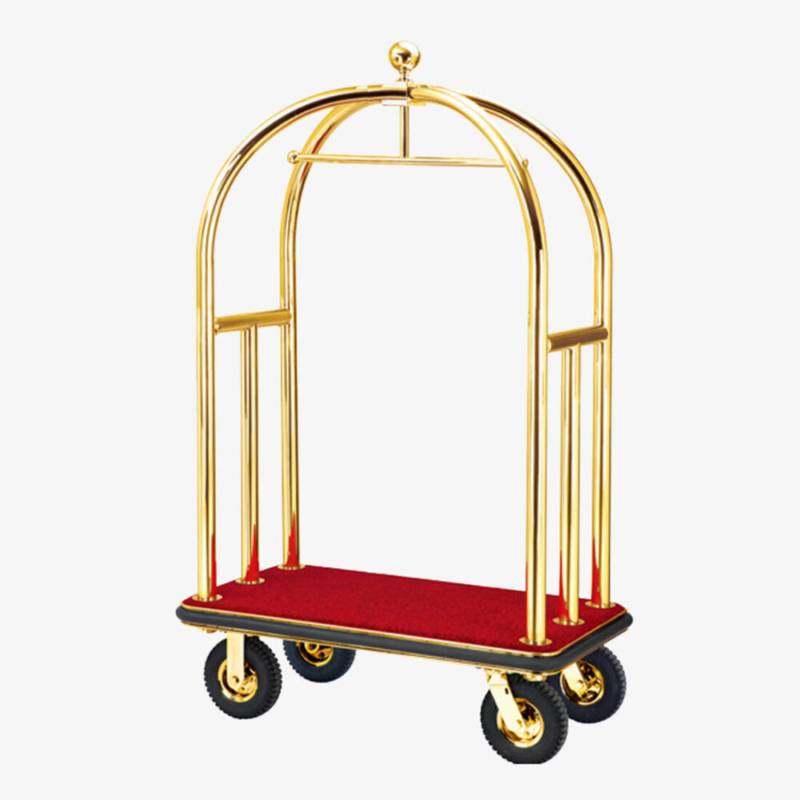 Hotel Bellman luggage trolley 1 Hotel Bellman luggage trolley-ElriBird Europe- EBLT001